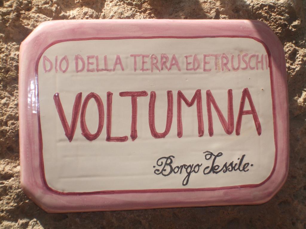 Voltumna - Le Dimore Di Borgo Tessile Vila Orvieto Exterior foto